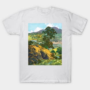 Maxfield Parrish New Hampshire Hills Art Print 1932 American Painter T-Shirt